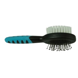 DOG BARBER MINI TWO-SIDED BRUSH SMALL PET