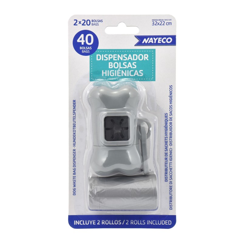 DISPENSADOR DE SACOS HIGIÉNICOS