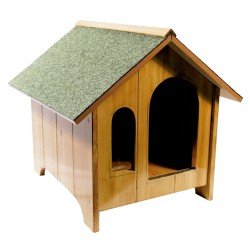 WOODEN DOGHOUSE