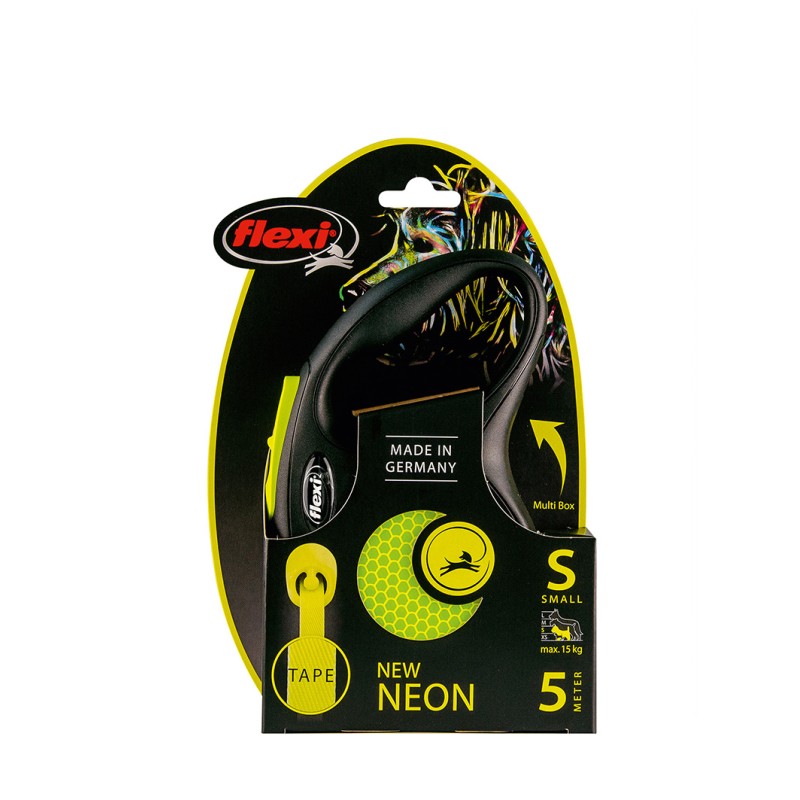 FLEXI-NEON-LEINE