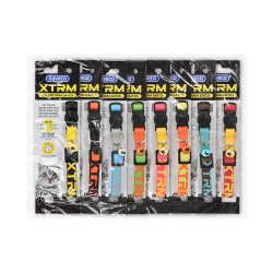 PACK HALSBAND KATZE X-TRM NEON FLASH 10 mm x 22-33 cm 2