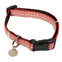 COLLAR MAC LEATHER CROSS