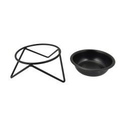 STAINLESS STEEL FEEDER WITH STAND 2