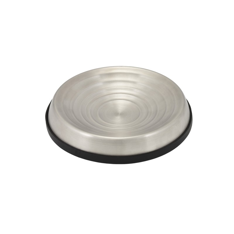 GAMELLE POUR CHAT EN ACIER INOXYDABLE EN RELIEF
