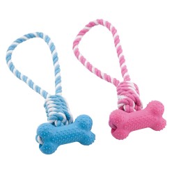 HORIZONTAL BONE WITH TWO-TONE ROPE