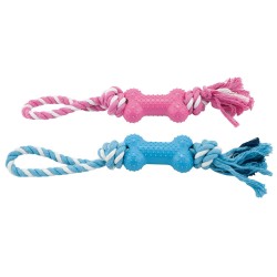 VERTICAL BONE WITH TWO-TONE ROPE