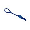 COTTON DENTAL ROPE WITH BALL AND HANDLE - 50cm