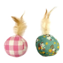 BALL WITH CATNIP REFILL 60 units