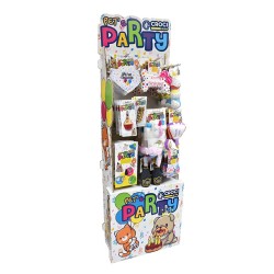 DISPLAY PET'S PARTY 81pcs