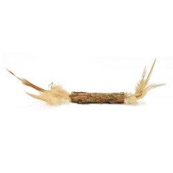 SILVER VINE STICK WITH FEATHER