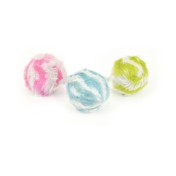 BALLE EN PELUCHE COULEURS