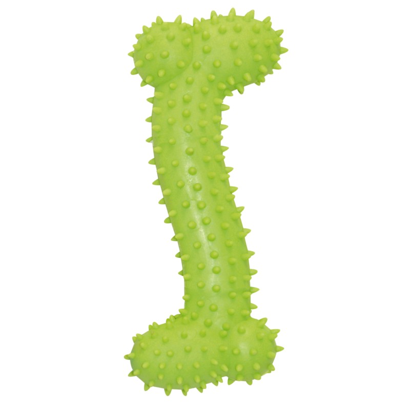 RUBBER BONE WITH SPIKES