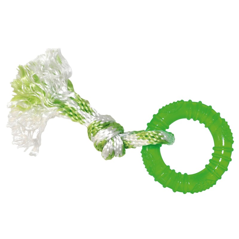 MINI TPR SPIKY HOOP WITH ROPE