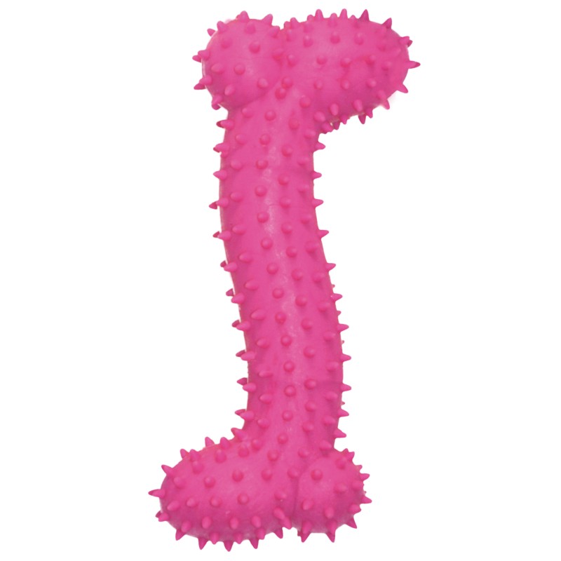 OSSO IN GOMMA CON SPUNTONI