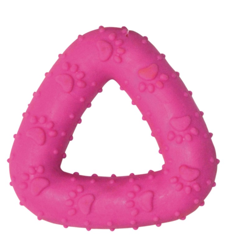MINI TRIANGLE EN CAOUTCHOUC