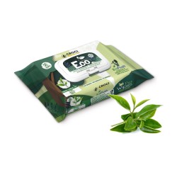 FEUCHTTÜCHER ECO GRÜNER TEE UND CHLORHEXIDIN