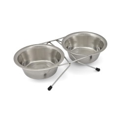 SET FUTTERNAPF EDELSTAHL