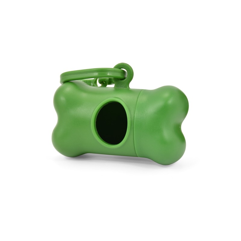 DISPENSADOR DE SACOS RECICLADOS COM 2 ROLOS DE 15 SACOS COM AROMA