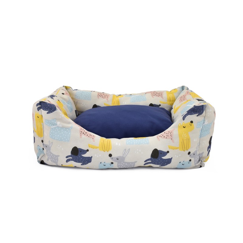 DOG-PRINT BED