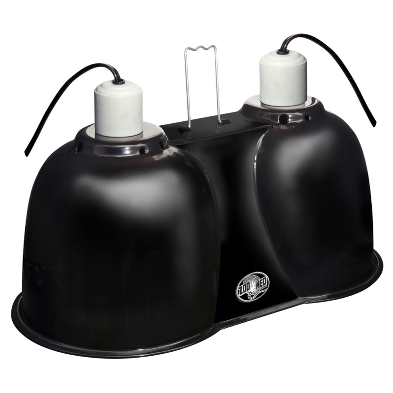 DEEP DOME DUAL LAMP FIXTURE