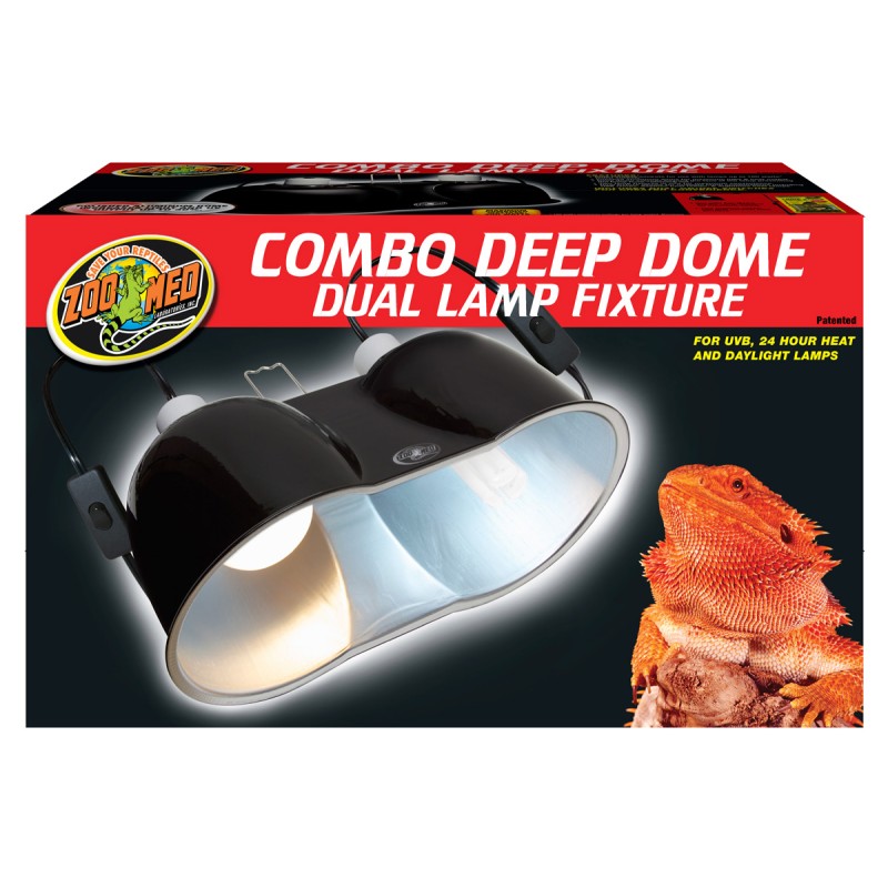 CASQUILHO COMBO DEEP DOME DUAL LAMP