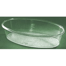 BANHEIRA PEQUENA DE VIDRO