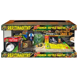 KIT CON TERRARIO ZOOMED SERPENTI