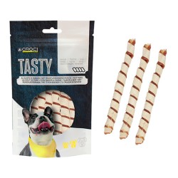 KING DELICE TASTY TWISTED PATO Y BACALAO 80gr