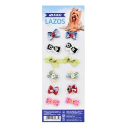 ASSORTED TIES WITH ELASTIC BAND