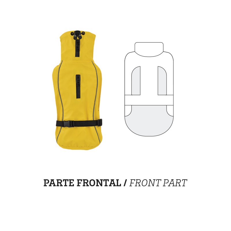 IMPERMÉABLE LONDON JAUNE