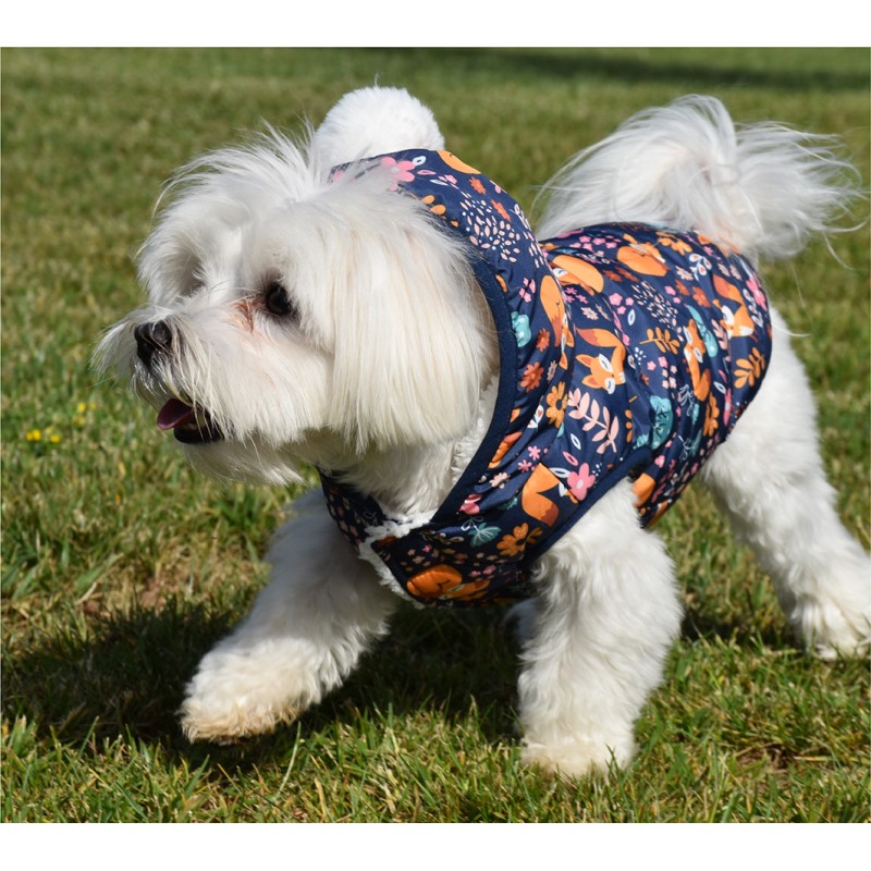 FOX JACKET WITH HOOD