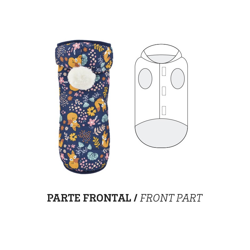 GIACCA CON CAPPUCCIO FOX