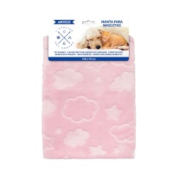 COUVERTURE SKY ROSE 100 x 70 cm 2