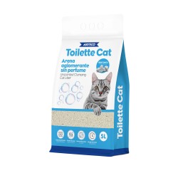 TOILETTE CAT BENTONYTE AGGLOMERATE SAND FRAGRANCE-FREE