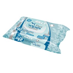 GILL'S XL WHITE MUSK WET WIPES 30 X 20CM 40UNITS