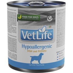 VET LIFE NATURAL DIET DOG HYPOALLERGENIC FISH & POTATO