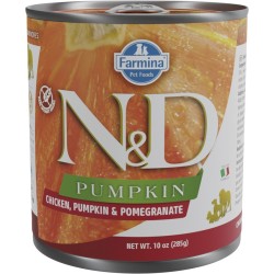 N&D DOG PUMPKIN POLLO & CALABAZA & GRANADA 285GR