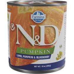 N&D DOG PUMPKIN CORDERO & CALABAZA & ARANDANO 285GR