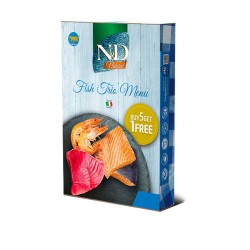 N&D CAT NATURAL PESCADO TRIO MENU 6pcs.