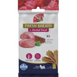 N&D QUINOA SNACK DOG FRESH BREATHE MINI 7 STICKS