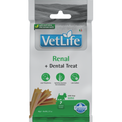 VET LIFE SNACK DOG RENAL MINI 7 PALITOS