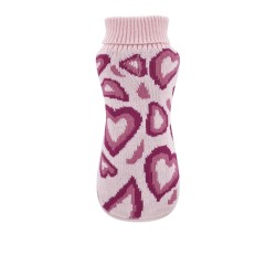 MAGLIONE POP LOVE ROSA