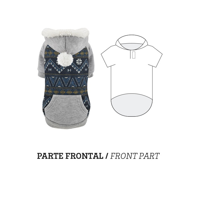 PULLOVER MIT KAPUZE FUSION