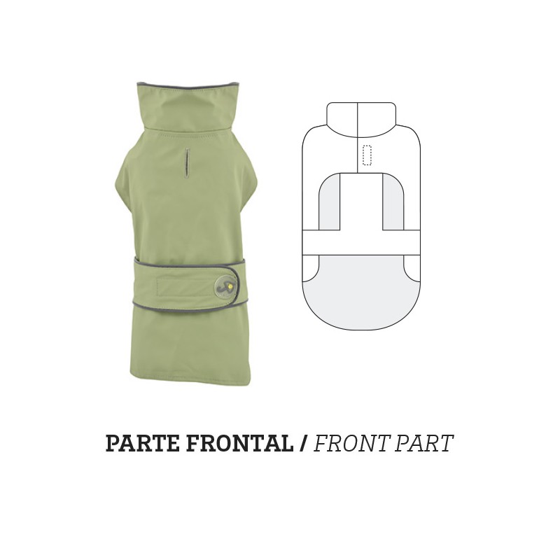IMPERMEABLE DANCING RAIN CERRADO VERDE