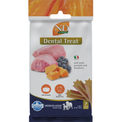 N&D PUMPKIN SNACK DOG CORDERO ARANDANO MEDMAXI  7 STICKS