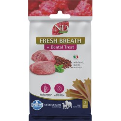 N&D QUINOA SNACK CÃO FRESH BREATHE MEDMAXI 7 PALITOS