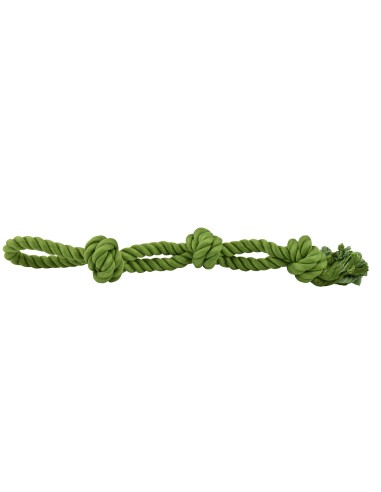 COTTON DENTAL ROPE 3 KNOTS