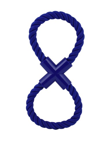 CORDA IN COTONE A FORMA DI OTTO