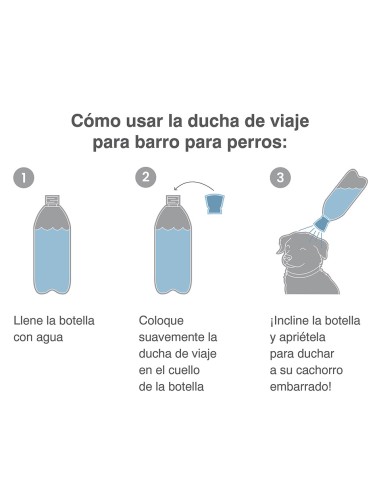 ADAPTADOR DE GARRAFA DE CHUVEIRO KURGO