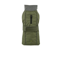 IMPERMEABLE VERDE-FOREST CON FORRO EXTRAIBLE